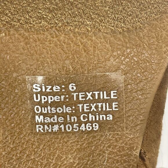 Charming Charlie Suede Fringe Peep Toe Booties - Women’s 6 - Picture 9 of 9